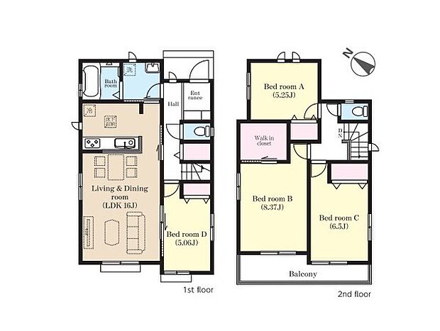 〜水周り集中プランを採用〜 ・キッチン・洗面など水回りを集中させることで家事のしやすい間取。 ・日々の事なので家事導線もご見学の際にぜひチェックしてみてください。 