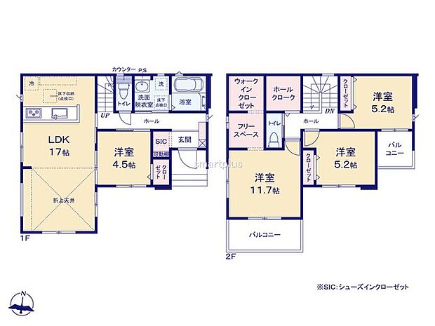 〜全居室南向きの間取り〜 ・各居室が南向きなので穏やかな陽の入る陽当り良好な仕様。 ・明るい空間でくつろぎのお時間をお過ごしいただけます。 