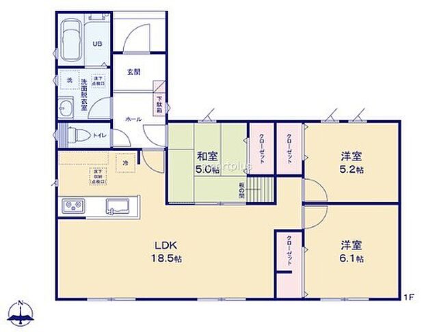 〜今人気の「平屋」プラン〜 ・バリアフリー性に優れ、ワンフロアで完結出来る事から人気が高まっている「平屋」プラン。 ・ぜひ一度ご見学いただき、その魅力をご体感くださいませ。 