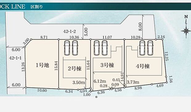 〜カースペース2台以上確保〜 ・各棟カースペースが2台以上ございますので、車通勤の方にもお勧めのプランとなっております。 ・余裕の敷地で余裕のある新生活をお過ごしいただけます。 