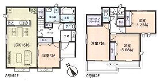〜収納豊富なプランを採用〜 ・ウォークインクローゼットなど収納豊富なプランを採用。家の中がスッキリと片付きます。 ・今のお住まいと収納力をぜひ比較してみてください。