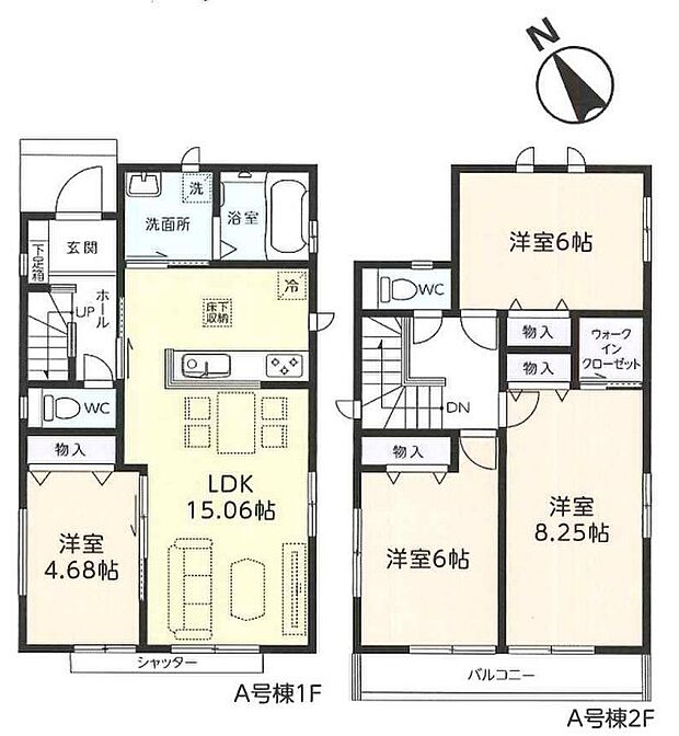 ~水回り集中プランを採用~ ・キッチン・洗面など水回りを集中させることで家事のしやすい間取。 ・日々の事なので家事導線もご見学の際にぜひチェックしてみてください。