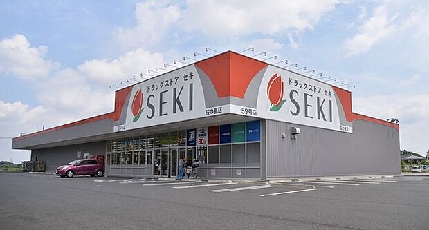 ドラッグストアセキ 桜の里店(1300m)