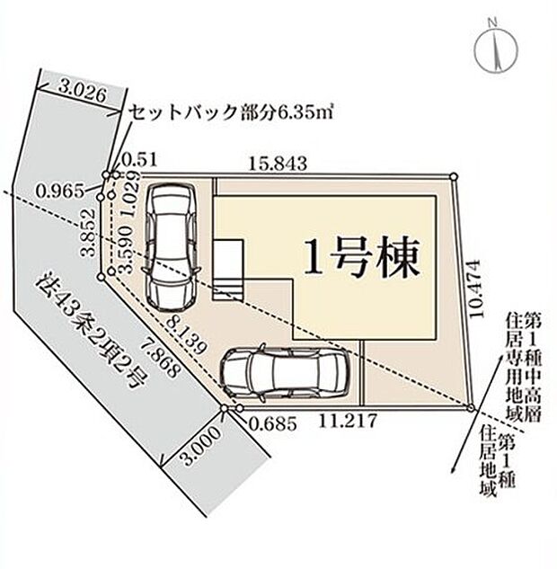 ~カースペース2台分ご用意~ ・2台分のカースペースがございますので、車通勤の方やご来客の多い方にもお勧めのお住まいです。 ・余裕の敷地で余裕の新生活をお過ごしいただけます。