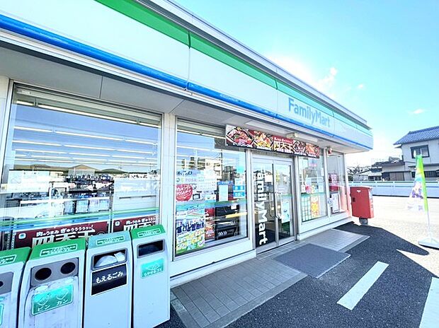 ファミリーマート野田中野台店（423m）