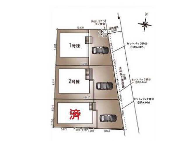 〜カースペース2台以上確保〜 ・各棟カースペースが2台以上ございますので、車通勤の方にもお勧めのプランとなっております。 ・余裕の敷地で余裕のある新生活をお過ごしいただけます。 