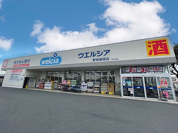 ウエルシア 野田関宿店(500m)