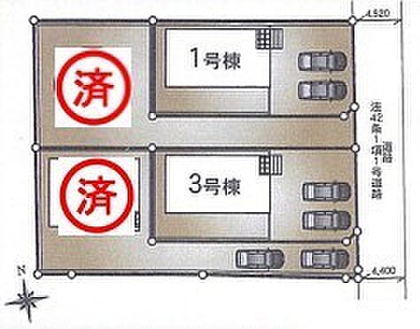 〜カースペース2台以上確保〜 ・各棟カースペースが2台以上ございますので、車通勤の方にもお勧めのプランとなっております。 ・余裕の敷地で余裕のある新生活をお過ごしいただけます。 