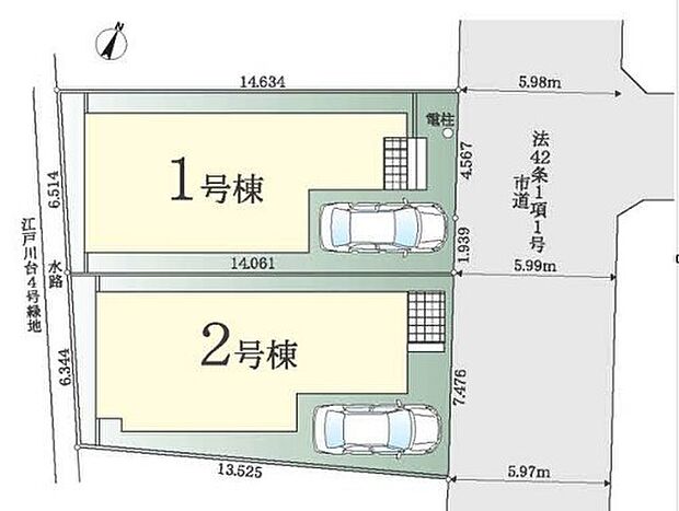〜カースペースもしっかり確保〜 ・各棟敷地内にカースペースをご用意しておりますので、お車をご利用の方にもお勧めです。 ・カースペースのサイズなど、ご内覧の際に合わせてご確認くださいませ。 
