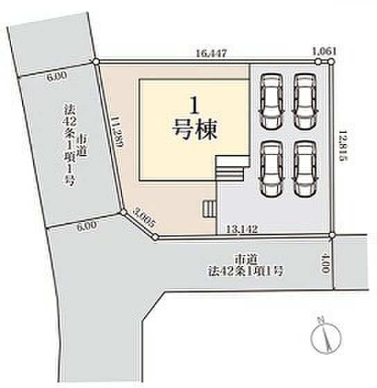 〜開放感のある角地の立地〜 ・角地に位置しておりますので、2方向に向かって開けており開放感のある立地となっております。 ・ぜひ現地でこの開放感をご体感くださいませ。 