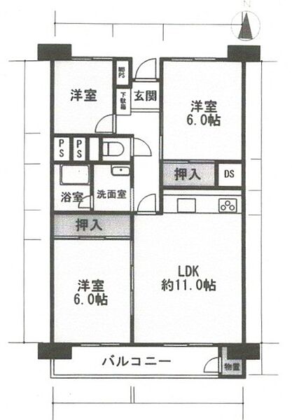 間取り：308000162184