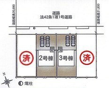 ~カースペース2台分ご用意~ ・2台分のカースペースがございますので、車通勤の方やご来客の多い方にもお勧めのお住まいです。 ・余裕の敷地で余裕の新生活をお過ごしいただけます。