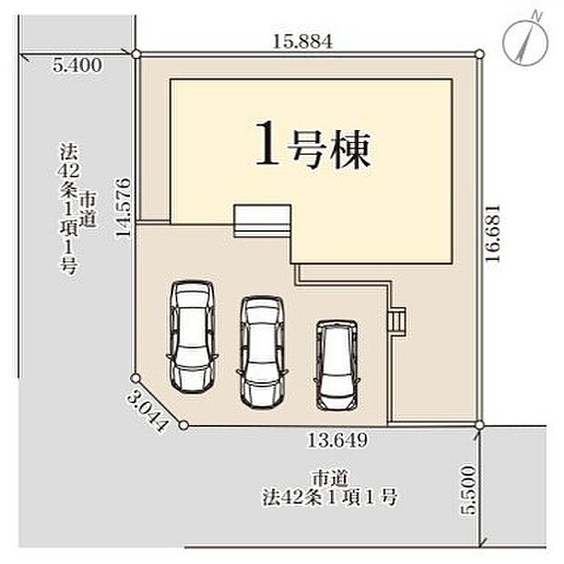 〜カースペース3台分ご用意〜 ・3台分のカースペースがございますので、車通勤の方やご来客の多い方にもお勧めのお住まいです。 ・余裕の敷地で余裕の新生活をお過ごしいただけます。 