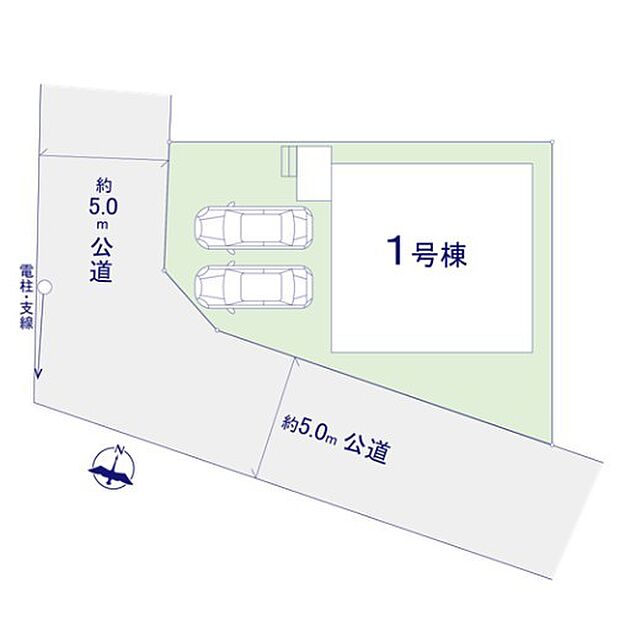 ~カースペース2台分ご用意~ ・2台分のカースペースがございますので、車通勤の方やご来客の多い方にもお勧めのお住まいです。 ・余裕の敷地で余裕の新生活をお過ごしいただけます。