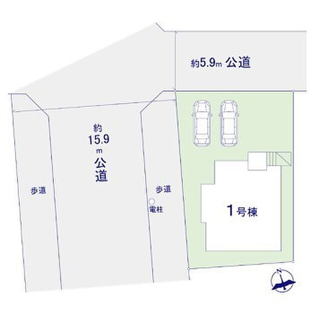 〜カースペース2台分ご用意〜 ・2台分のカースペースがございますので、車通勤の方やご来客の多い方にもお勧めのお住まいです。 ・余裕の敷地で余裕の新生活をお過ごしいただけます。 