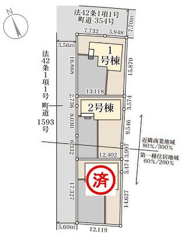 〜カースペース2台以上確保〜 ・各棟カースペースが2台以上ございますので、車通勤の方にもお勧めのプランとなっております。 ・余裕の敷地で余裕のある新生活をお過ごしいただけます。 