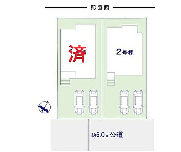 〜カースペース2台分ご用意〜 ・2台分のカースペースがございますので、車通勤の方やご来客の多い方にもお勧めのお住まいです。 ・余裕の敷地で余裕の新生活をお過ごしいただけます。 