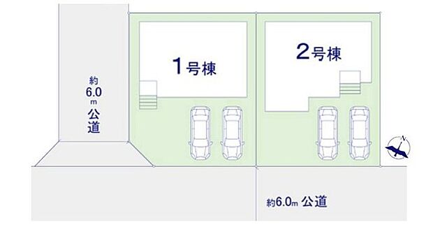 〜陽当りの良い南東道路の立地〜 ・南東側に道路がございますので、朝から陽の入る陽当り良好なお住まい。 ・将来的にも陽当りが確保されているのが嬉しいポイントですね。 