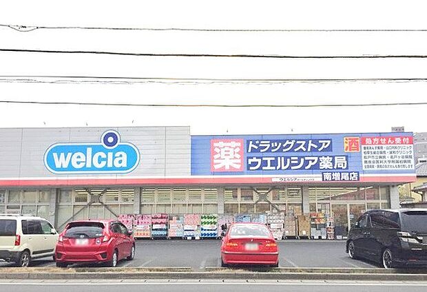 ウエルシア南増尾店（700m）