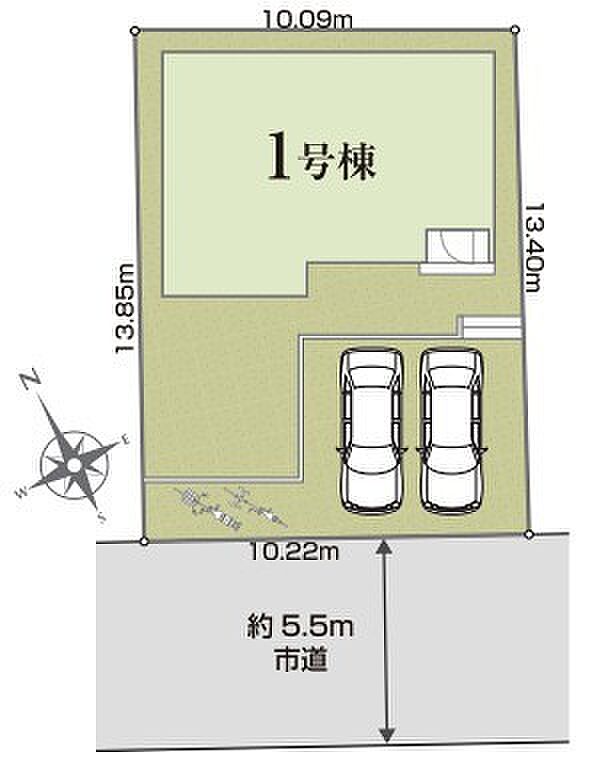 〜陽当りの良い南道路の立地〜 ・南側に道路がございますので、穏やかな陽の入る陽当り良好なお住まい。 ・将来的にも陽当りが確保されているのが嬉しいポイントですね。