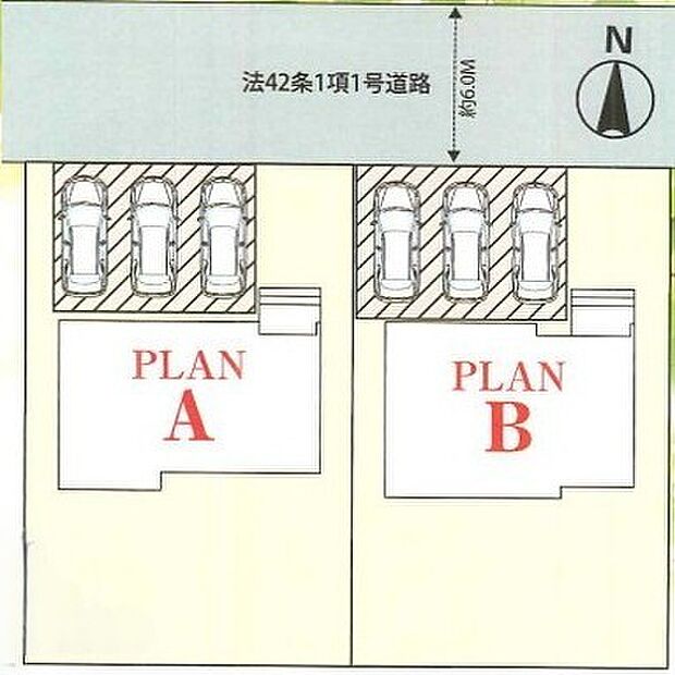 〜カースペース3台分ご用意〜 ・3台分のカースペースがございますので、車通勤の方やご来客の多い方にもお勧めのお住まいです。 ・余裕の敷地で余裕の新生活をお過ごしいただけます。