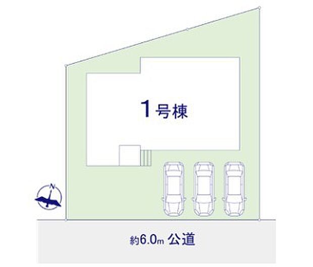 ~カースペース3台分ご用意~ ・3台分のカースペースがございますので、車通勤の方やご来客の多い方にもお勧めのお住まいです。 ・余裕の敷地で余裕の新生活をお過ごしいただけます。