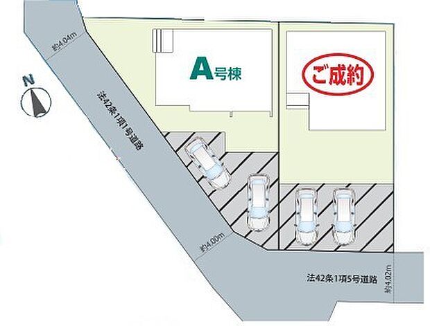 〜カースペース2台以上確保〜 ・各棟カースペースが2台以上ございますので、車通勤の方にもお勧めのプランとなっております。 ・余裕の敷地で余裕のある新生活をお過ごしいただけます。