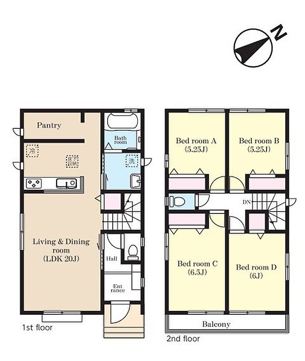 〜水回り集中プランを採用〜 ・キッチン・洗面など水回りを集中させることで家事のしやすい間取。 ・日々の事なので家事導線もご見学の際にぜひチェックしてみてください。