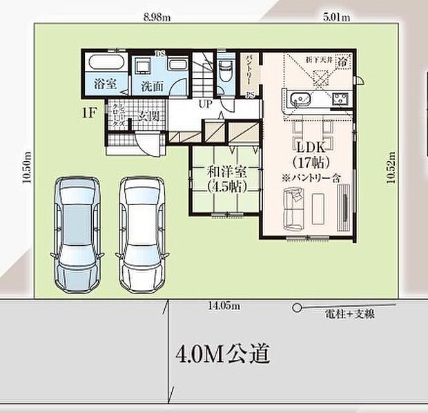 〜陽当りの良い南道路の立地〜 ・南側に道路がございますので、穏やかな陽の入る陽当り良好なお住まい。 ・将来的にも陽当りが確保されているのが嬉しいポイントですね。 