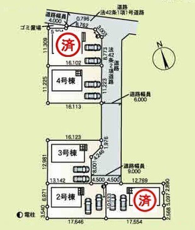 ~カースペース2台以上確保~ ・各棟カースペースが2台以上ございますので、車通勤の方にもお勧めのプランとなっております。 ・余裕の敷地で余裕のある新生活をお過ごしいただけます。