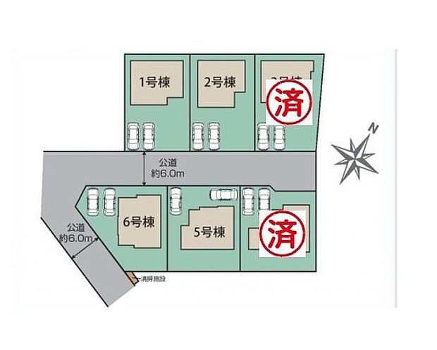 〜開放感のある角地の立地〜 ・角地に位置しておりますので、2方向に向かって開けており開放感のある立地となっております。 ・ぜひ現地でこの開放感をご体感くださいませ。 