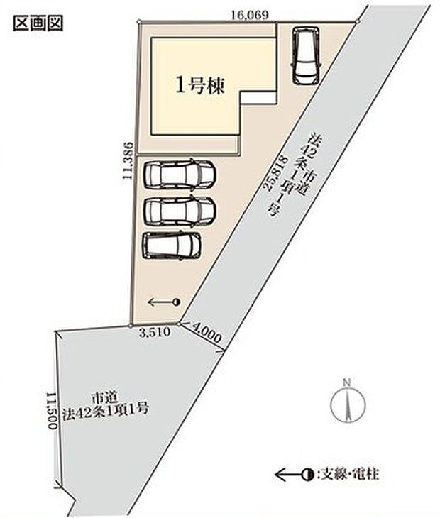 ~カースペース3台以上ご用意~ ・3台以上のカースペースがございますので、車通勤の方やご来客の多い方にもお勧めのお住まいです。 ・余裕の敷地で余裕の新生活をお過ごしいただけます。