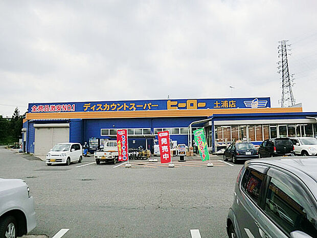 ディスカウントスーパーヒーロー　土浦店（1000m）