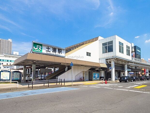 JR常磐線「土浦」駅(3800m)