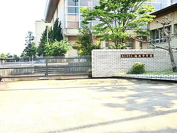 城西中学校(1850m)