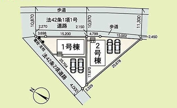 〜カースペース2台以上確保〜 ・各棟カースペースが2台以上ございますので、車通勤の方にもお勧めのプランとなっております。 ・余裕の敷地で余裕のある新生活をお過ごしいただけます。