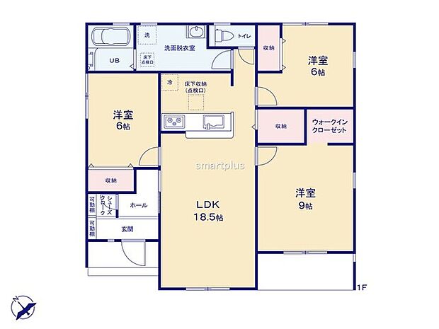 ～今人気の「平屋」プラン～ ・バリアフリー性に優れ、ワンフロアで完結出来る事から人気が高まっている「平屋」プラン。 ・ぜひ一度ご見学いただき、その魅力をご体感くださいませ。 