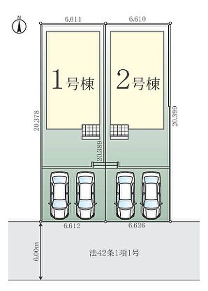 ～カースペース2台分ご用意～ ・2台分のカースペースがございますので、車通勤の方やご来客の多い方にもお勧めのお住まいです。 ・余裕の敷地で余裕の新生活をお過ごしいただけます。