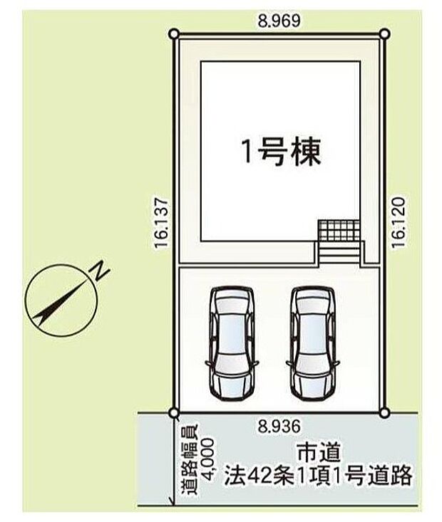 ~カースペース2台分ご用意~ ・2台分のカースペースがございますので、車通勤の方やご来客の多い方にもお勧めのお住まいです。 ・余裕の敷地で余裕の新生活をお過ごしいただけます。