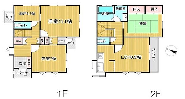 間取り：308000172578