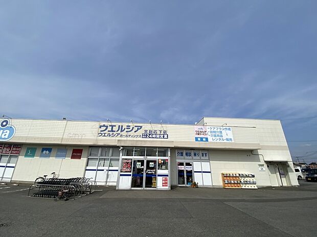 ウエルシア　常総石下店（1100m）