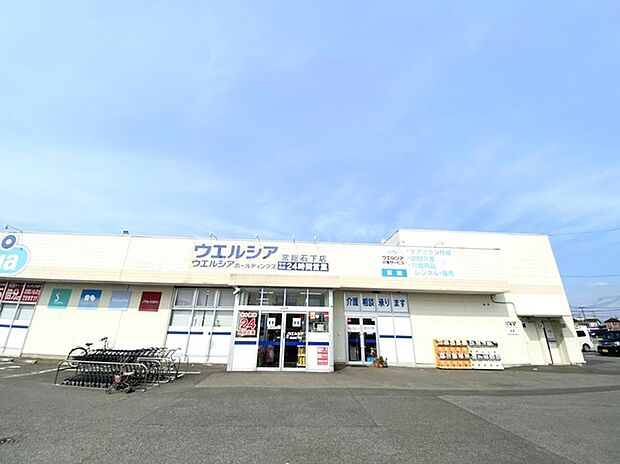 ウエルシア　常総石下店（1100m）