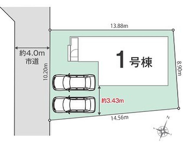 ～カースペース2台分ご用意～ ・2台分のカースペースがございますので、車通勤の方やご来客の多い方にもお勧めのお住まいです。 ・余裕の敷地で余裕の新生活をお過ごしいただけます。 