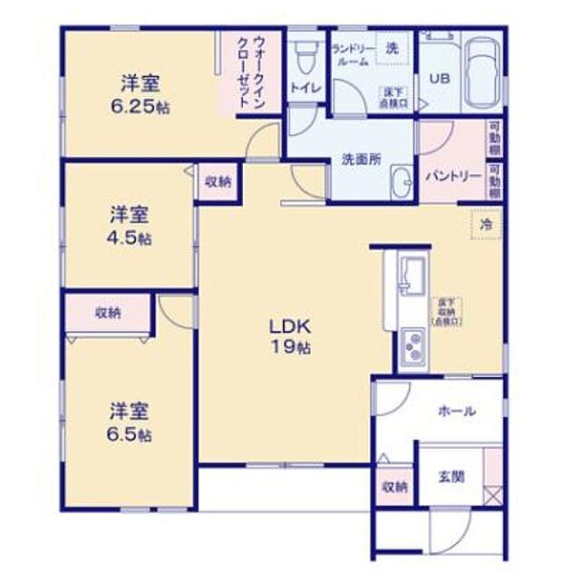 ～今人気の「平屋」プラン～ ・バリアフリー性に優れ、ワンフロアで完結出来る事から人気が高まっている「平屋」プラン。 ・ぜひ一度ご見学いただき、その魅力をご体感くださいませ。 