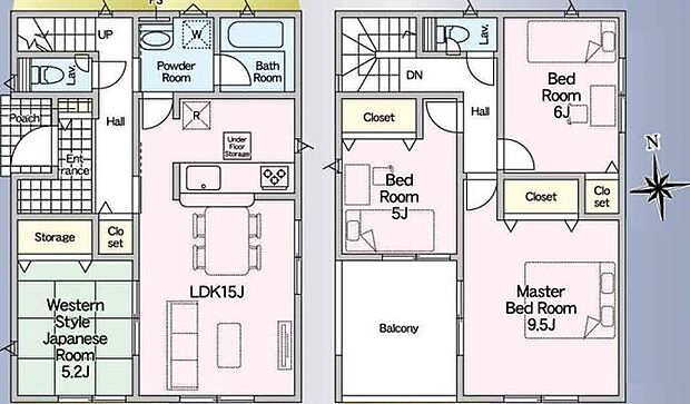 ~水回り集中プランを採用~ ・キッチン・洗面など水回りを集中させることで家事のしやすい間取。 ・日々の事なので家事導線もご見学の際にぜひチェックしてみてください。