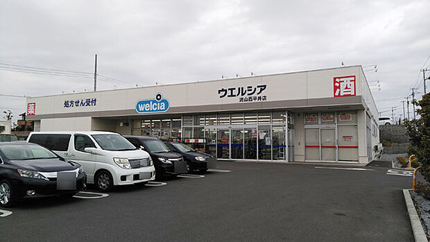 ウエルシア流山西平井店(350m)