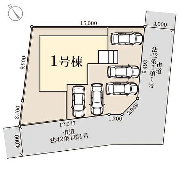 ~カースペース3台分以上ご用意~ ・3台分以上のカースペースがございますので、車通勤の方やご来客の多い方にもお勧めのお住まいです。 ・余裕の敷地で余裕の新生活をお過ごしいただけます。