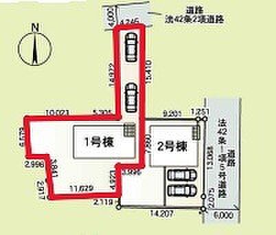 ~カースペース2台以上確保~ ・各棟カースペースが2台以上ございますので、車通勤の方にもお勧めのプランとなっております。 ・余裕の敷地で余裕のある新生活をお過ごしいただけます。