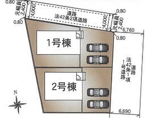 ~カースペース2台以上確保~ ・各棟カースペースが2台以上ございますので、車通勤の方にもお勧めのプランとなっております。 ・余裕の敷地で余裕のある新生活をお過ごしいただけます。