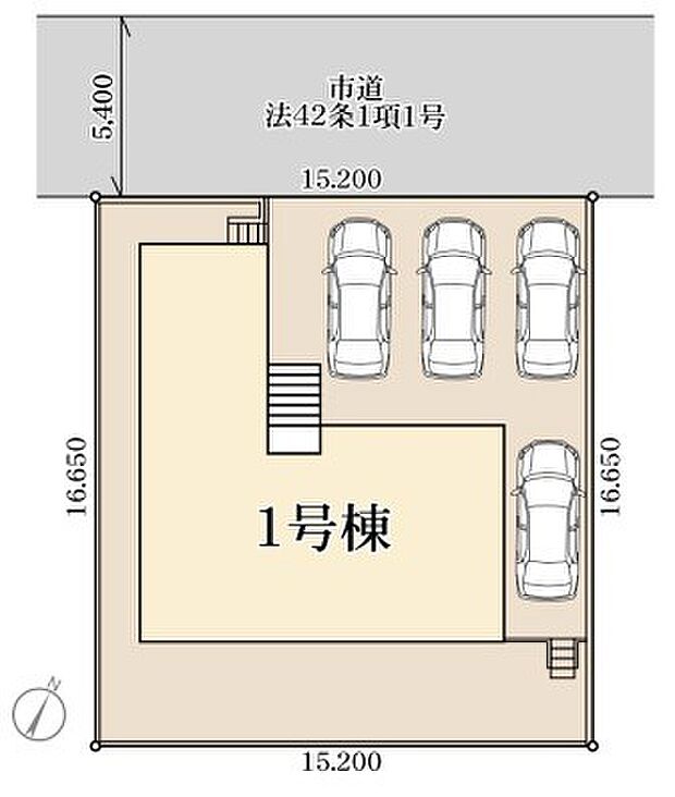 ～カースペース4台分ご用意～ ・4台分のカースペースがございますので、車通勤の方やご来客の多い方にもお勧めのお住まいです。 ・余裕の敷地で余裕の新生活をお過ごしいただけます。 